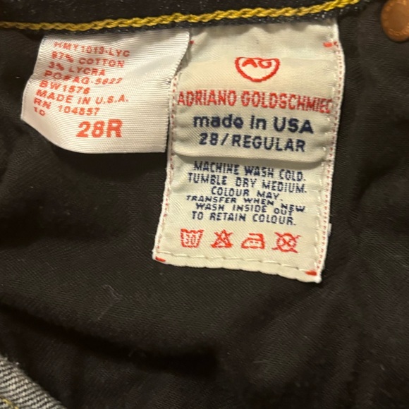 Ag Adriano Goldschmeid women’s Jeans size 28 Angel. Previously owned. - Picture 3 of 10